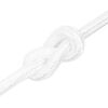 vidaXL Corde de bateau Blanc complet 20 mm 25 m Polypropyl&egrave;ne