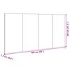 vidaXL T&ecirc;te de lit avec armoires ch&ecirc;ne marron 160 cm bois d'ing&eacute;nierie