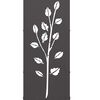 vidaXL Portant de bois chauffage noir 40x30x80 cm