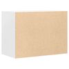 vidaXL Commode d'angle blanc 80x41x58 cm bois d'ing&eacute;nierie