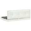 vidaXL Ensemble de coussins de palette de jardin lot de 2 Imprim&eacute;
