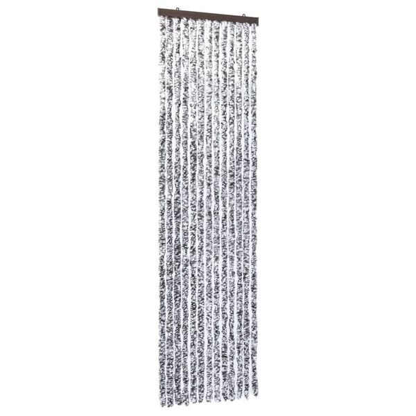 vidaXL Moustiquaire Marron et beige 56 x 185 cm Chenille