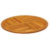 vidaXL Dessus de table &Oslash;90x2,2 cm rond bois massif d'acacia