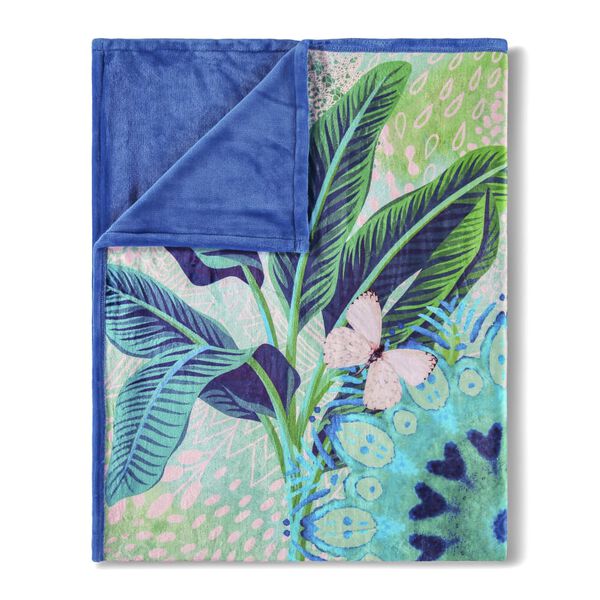 HIP Plaid ISARA 130x160 cm Bleu