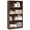 vidaXL Biblioth&egrave;que ch&ecirc;ne marron 80x24x143 cm bois d'ing&eacute;nierie