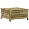 vidaXL Salon de jardin 5 pcs avec coussins bois de pin impr&eacute;gn&eacute;