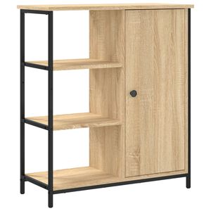 vidaXL Buffet Ch&ecirc;ne Sonoma 70x30x80 cm Bois d'ing&eacute;nierie