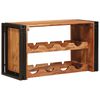 vidaXL &Eacute;tag&egrave;re &agrave; vin Marron 100 x 45 x 33 cm Bois d'Acacia Massif