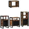 vidaXL Ensemble de mobilier de salle de bain 4 pi&egrave;ces