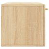 vidaXL Armoire murale ch&ecirc;ne sonoma 80x36,5x35 cm bois d'ing&eacute;nierie