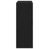 vidaXL Cabinet &agrave; chaussures avec &eacute;tag&egrave;re Ch&ecirc;ne noir 60 x 21 x 57 cm