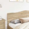 vidaXL T&ecirc;te de lit Ch&ecirc;ne Sonoma 180 cm Bois d'ing&eacute;nierie