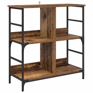 vidaXL &Eacute;tag&egrave;re 4 niveaux 78.5 x 33 x 82 cm Bois d'ing&eacute;nierie