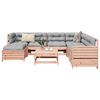 vidaXL Salon de jardin 8 pcs bois massif sapin de douglas