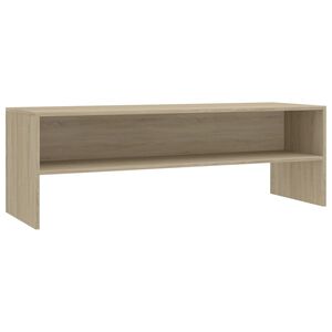 vidaXL Meuble TV Ch&ecirc;ne sonoma 120x40x40 cm Bois d'ing&eacute;nierie