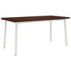 vidaXL Table &agrave; manger carr&eacute;e 160 x 80 x 75 cm Bois d'Acacia Massif