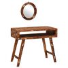vidaXL Table de Toilette Marron 90 x 76 x 45 cm Bois Recycl&eacute; Solide