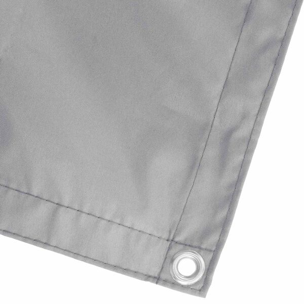 vidaXL &Eacute;cran de balcon Gris clair 75 x 200 cm Oxford alu enduit de PU