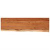 vidaXL Dessus de table 140x40x2,5 cm rectangulaire bois massif acacia