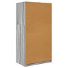 vidaXL Armoire Gris Sonoma 79,5 x 49 x 156 cm Bois d&rsquo;ing&eacute;nierie