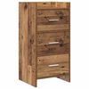 vidaXL Buffet Bois ancien 40 x 36 x 80 cm Bois d'ing&eacute;nierie