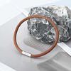 vidaXL Corde en Cuir Marron Clair &Oslash;4 mm x 5 m Cuir