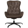 vidaXL Chaise de relaxation Marron Similicuir