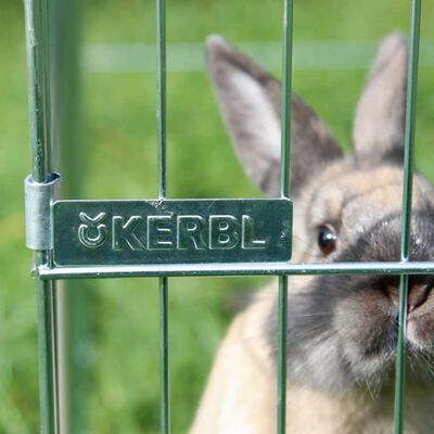 Kerbl Enclos pour animaux de compagnie Easy Métal Argenté 82845