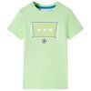 T-shirt pour enfants vert citron 92