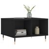 vidaXL Table basse Noir 60x50x36,5 cm Bois d'ing&eacute;nierie