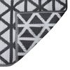 vidaXL Tapis d'ext&eacute;rieur ARAKIL Noir 140x200 cm PP