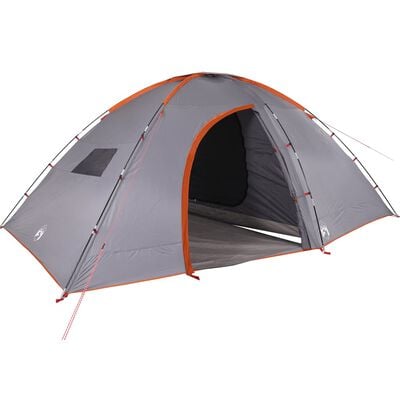 vidaXL Tente de camping 8 personnes orange imperméable