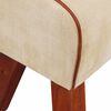 vidaXL Tabouret Livre Marron Cuir