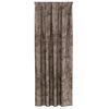 vidaXL Rideaux en velours 2 pcs Cappuccino 245 x 140 cm Velours
