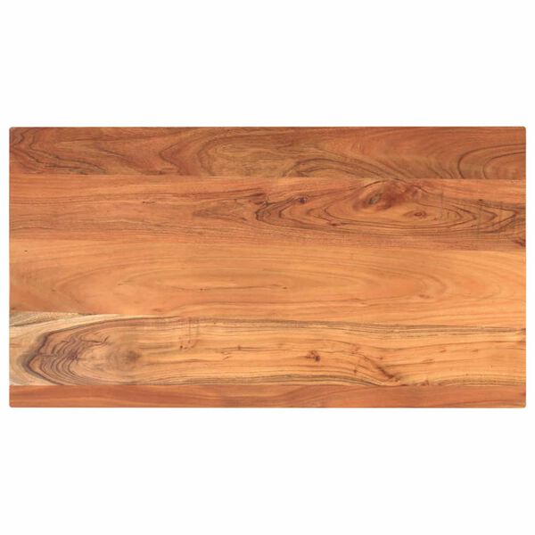 vidaXL Dessus de table 110x60x3,8cm rectangulaire bois massif d'acacia
