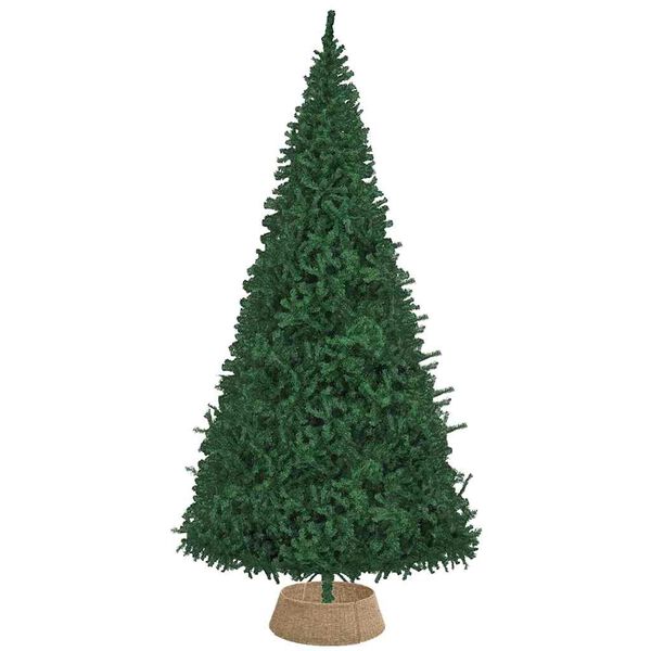 vidaXL Collier de sapin de No&euml;l Marron 90 x 90 x 28 cm