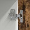 vidaXL Armoire suspendue Ch&ecirc;ne fum&eacute; et Blanc 50 x 31 x 100 cm