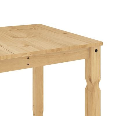 vidaXL Table à manger Corona 160x80x75 cm bois massif de pin