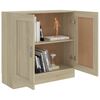 vidaXL Bibliothèque Chêne sonoma 82,5x30,5x80 cm Bois d'ingénierie
