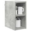 vidaXL Armoire suspendue avec stockage Gris b&eacute;ton 20 x 29,5 x 40 cm