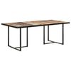 vidaXL Table de salle à manger 200 cm Bois de récupération massif