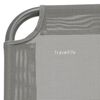 Travellife Chaise de camping compacte pliable San Marino Gris