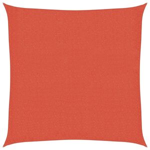 vidaXL Voile d'ombrage 160 g/m&sup2; Terre cuite 2x2 m PEHD