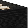 vidaXL Cadre de lit Ch&ecirc;ne noir 75 x 190 cm Bois d'ing&eacute;nierie