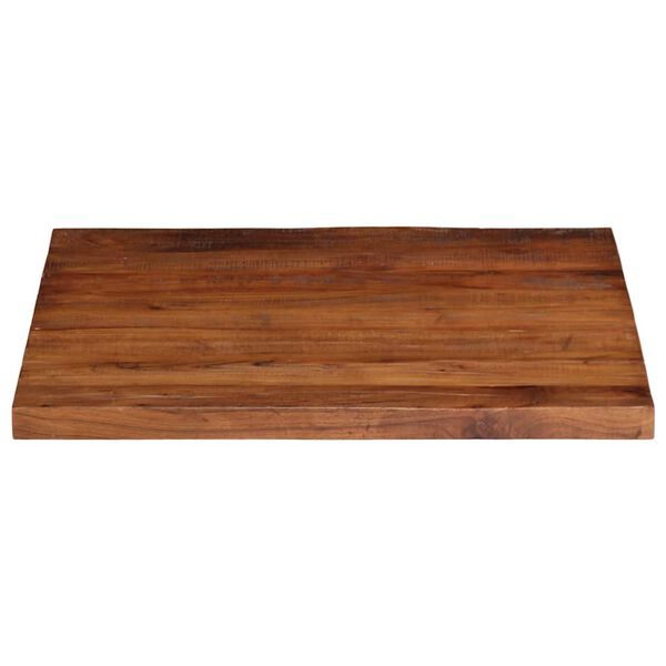 vidaXL Dessus de table 90x90x3,8 cm carr&eacute; bois massif de r&eacute;cup&eacute;ration