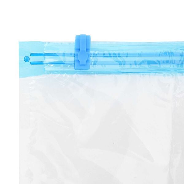 vidaXL Sacs de rangement 20 pcs Transparent et Bleu 70 x 50 cm