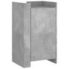 vidaXL Buffet gris b&eacute;ton 45x35x75 cm Bois d'ing&eacute;nierie