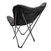 Bo-Camp Chaise papillon Grainger Gris