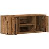 vidaXL Meuble TV Bois ancien 100 x 35 x 40 cm Bois d'ingénierie