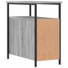 vidaXL Tables de chevet 2 pcs sonoma gris 30x60x60cm bois d'ing&eacute;nierie